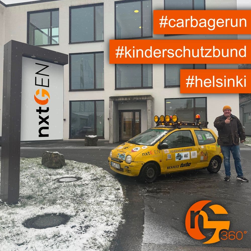 nxtGEN unterstützt bei dem Carbage Run 2025